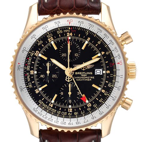 breitling navitimer yellow gold|breitling navitimer gold price.